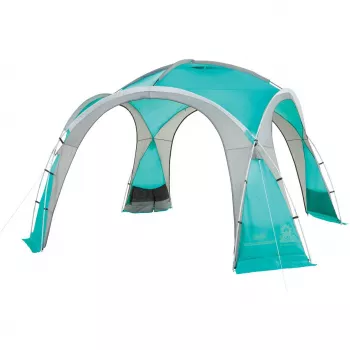 Event Dome Shelter XL, 4,5 x 4,5 m, paviljonas Šviesiai mėlyna/Pilka