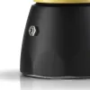 Mokos puodas Bialetti Orzo Express juodai geltonas