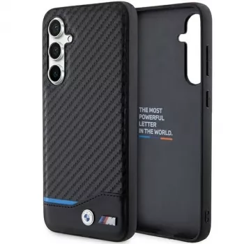 BMW | BMHCS23FE22NBCK | Samsung Galaxy S23 FE odinis anglies pluošto dangtelis, juodas