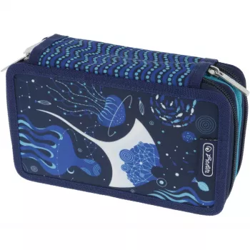 Herlitz TriCase Deep Ocean 31 vnt. mėlynas poliesteris 190x70x115 mm
