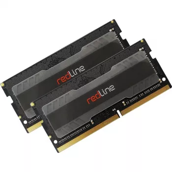 Mushkin Redline MRA4S320NNNF8GX2 SO-DIMM 16 GB DDR4-3200 (2x 8 GB) dviejų modulių rinkinys, juodos spalvos, Intel XMP