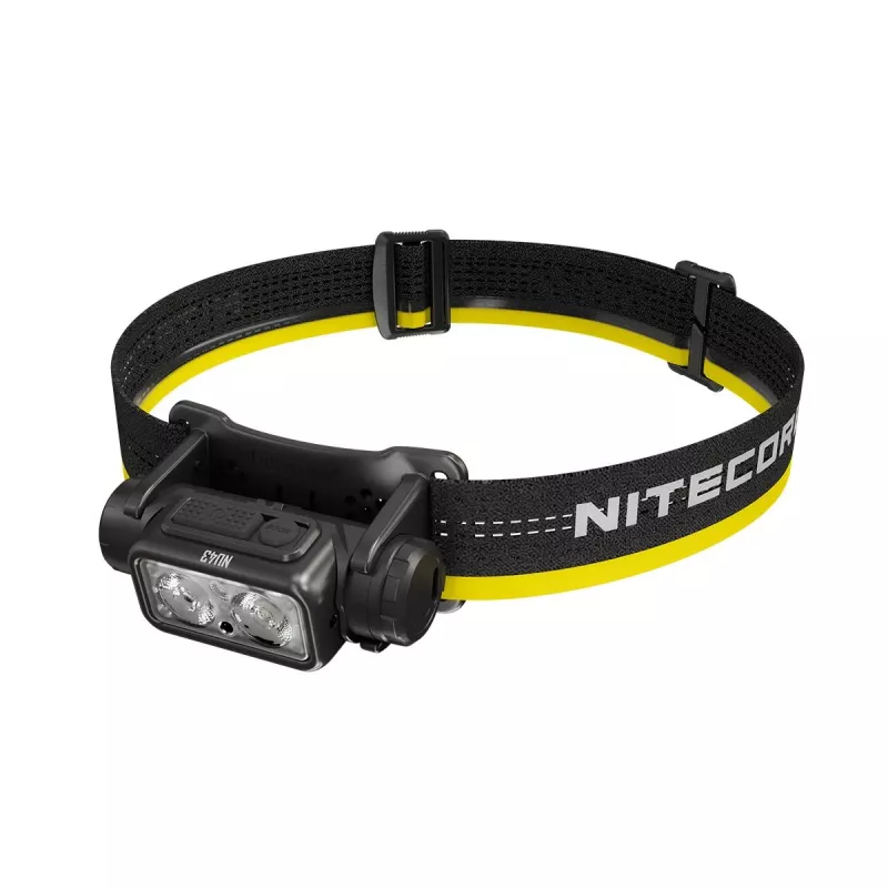 Nitecore NU43 1400 liumenų kompaktiška lengva priekinė lemputė