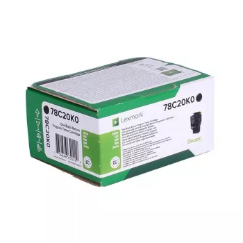 Originalus kasečių toneris Lexmark 78C20K0 juodas, 1 vnt.