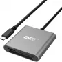 Kortelių skaitytuvas Emtec ECCAREADT610C USB 3.1 pilka