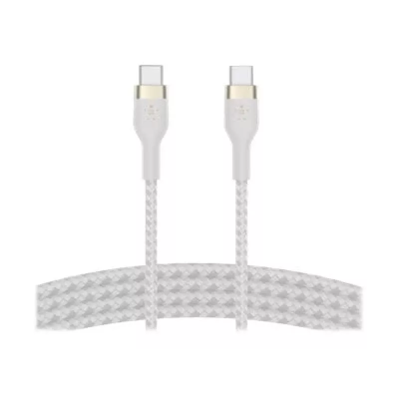 Belkin BOOST↑CHARGE PRO Flex USB-C laidas 1 m USB 2.0 USB-C baltas (CAB011BT1MWH)