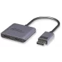 DisplayPort skirstytuvas MicroConnect MC-DP-2XDP – DisplayPort į 2x DisplayPort signalo kopijavimo įrenginys