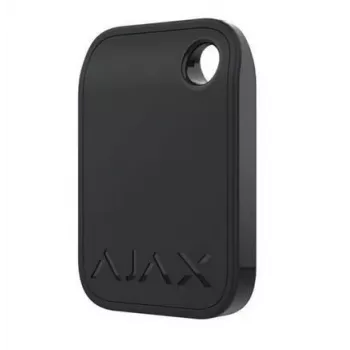 RFID žymė Ajax Tag Black – 13,56 MHz, 32×45×6 mm, suderinama su KeyPad Plus