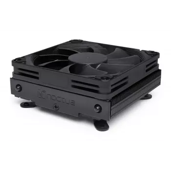 CPU aušintuvas Noctua NH-L9I-17XX chromax.black — Žemo profilio LGA1700 aušintuvas, 92 mm ventiliatorius, 37 mm aukštis