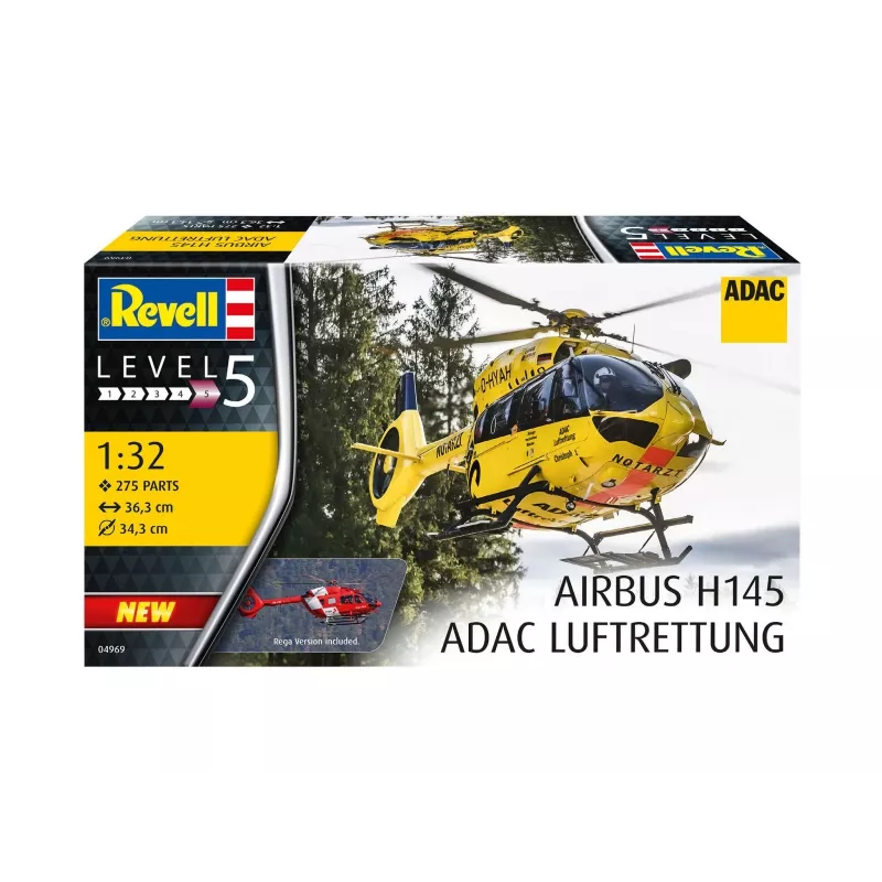 Plastikinis modelis H145 ADAC/REGA 1/32