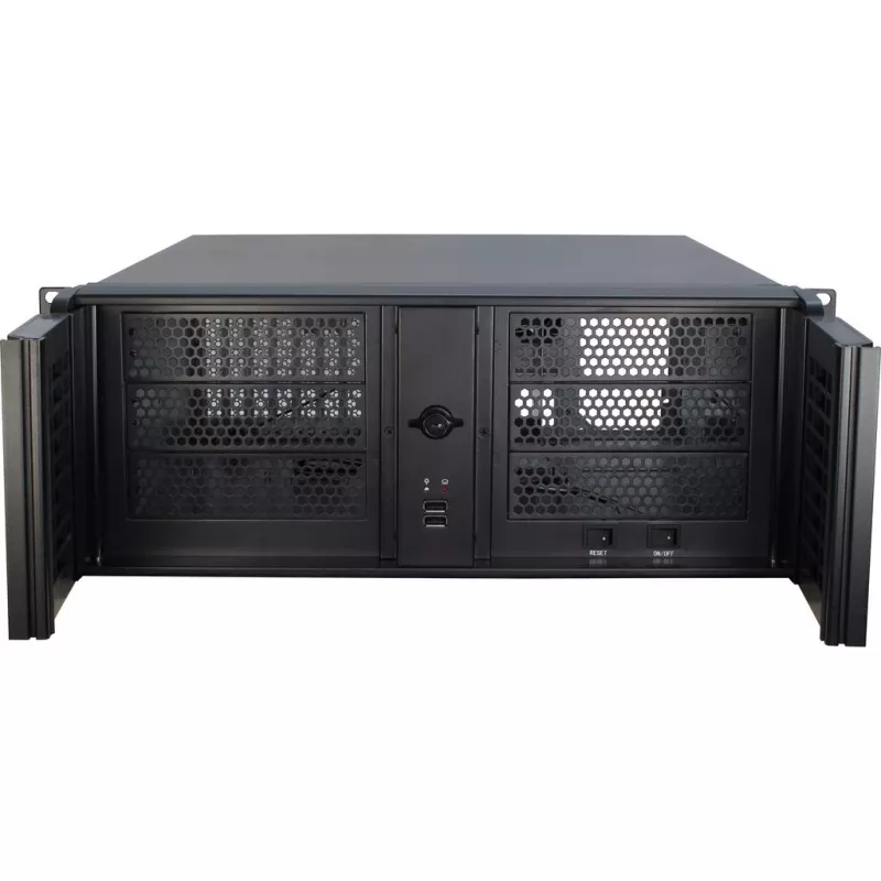Serverinis korpusas Inter-Tech 4U-4098-S Rack juodas