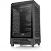 Thermaltake The Tower 200 Mini bokštas juodas, grūdintas stiklas