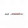 Pramoninis markeris Edding E-950 White Fine Tip — 1 vnt., smulkus antgalis žymėjimui ant metalo, plastiko ir dengtų paviršių