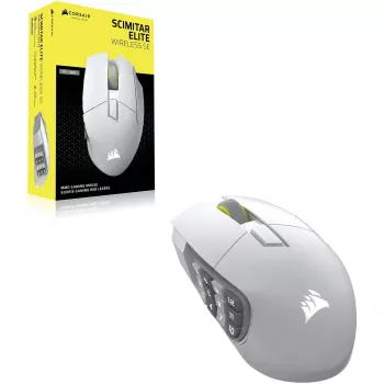 Corsair Scimitar Elite Wireless SE pelė žaidimams Dešinei rankai RF belaidis Bluetooth 33000 DPI