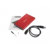 NATEC HDD korpusas RHINO GO (USB 3.0, 2.5 inch, raudonas)