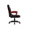 Žaidimų kėdė vaikams Huzaro Ranger 1.0 Red Mesh, juoda, raudona