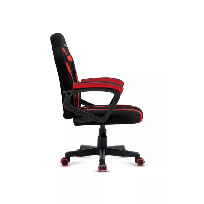 Žaidimų kėdė vaikams Huzaro Ranger 1.0 Red Mesh, juoda, raudona