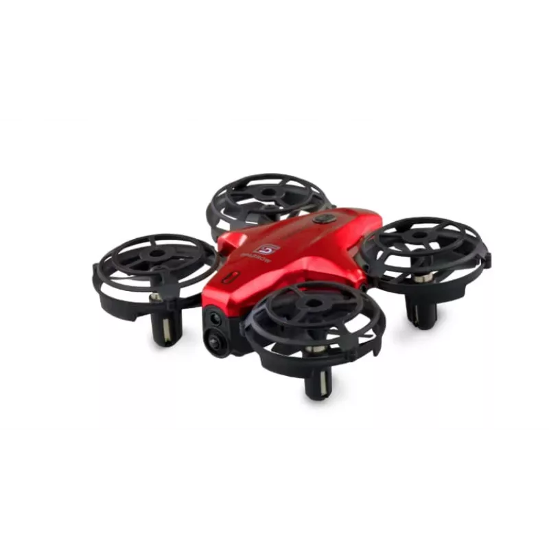 Dronas su kamera Amewi 25324 Mini-dronas 300 mAh Juoda Raudona