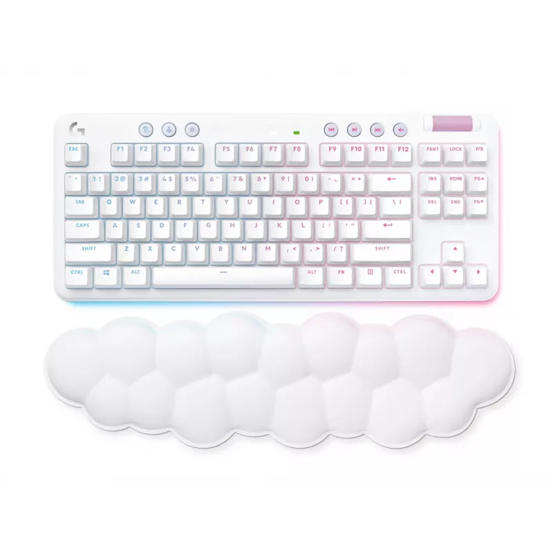 Logitech G715 belaidė žaidimų klaviatūra - Off White - Fra - Central (920-010459)