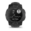 Išmanusis laikrodis GARMIN Instinct 3 – 45 mm, 3,05 cm (1,2 colio) AMOLED 390×390 liečiamas ekranas, 4 GB, GPS, silikoninis dirželis juodas, 53 g