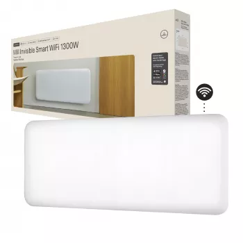 Mill Invisible Smart WiFi šildytuvas PA1300WIFI4 1300 W, iki 19 m², baltas, IPX4