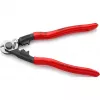 Knipex 95 61 190 plieninių lynų kirptuvai, 190 mm
