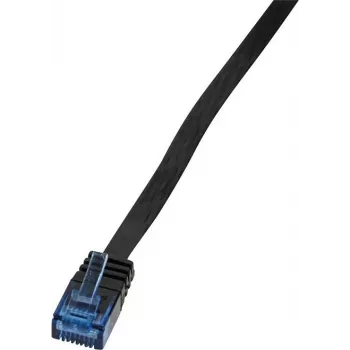 Tinklo kabelis LogiLink 0,25 m RJ45 Cat6 juodas