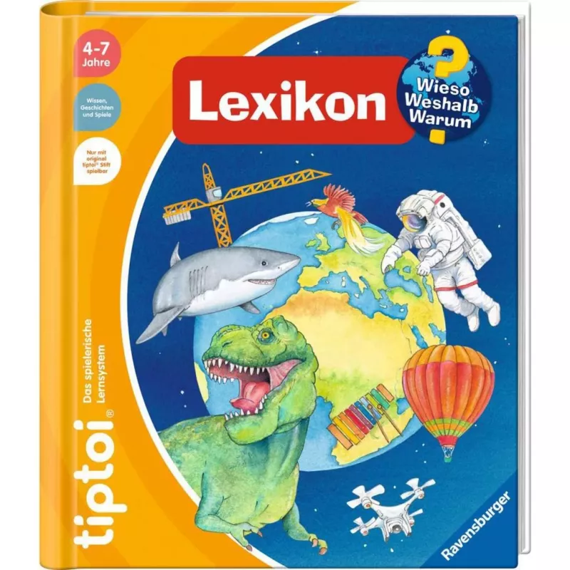 tiptoi Kodėl? Kaip? Kam? Leksikonas, Mokomoji Knyga