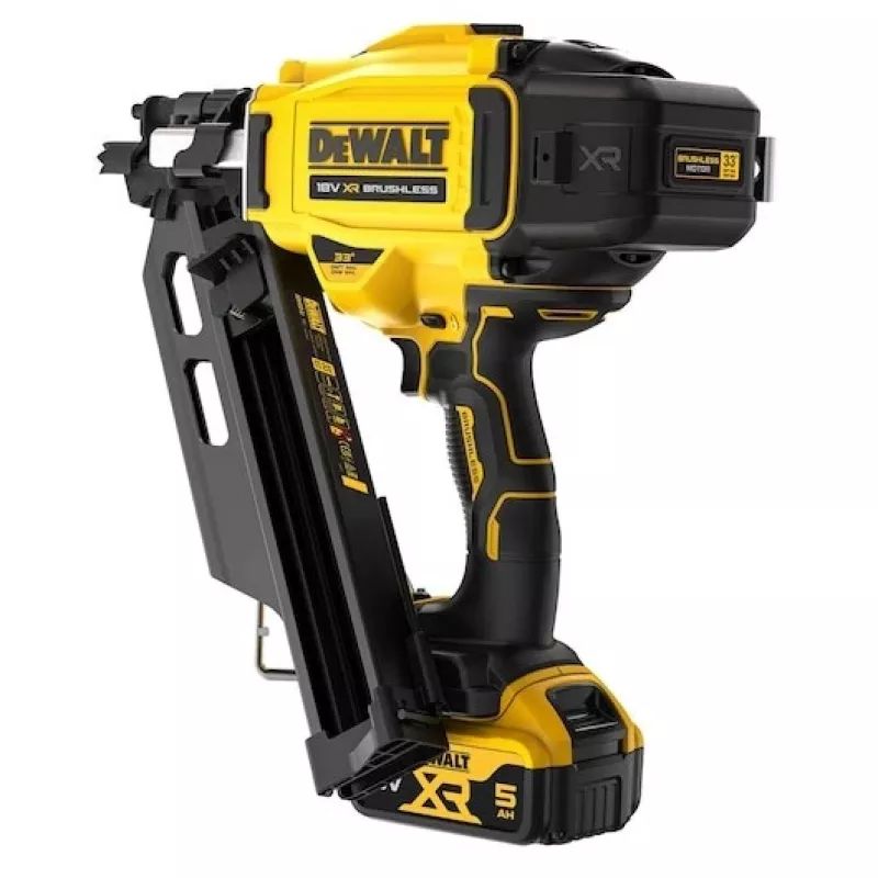 Pneumatinis vinys kalimo pistoletas DeWalt DCN930P2-QW belaidis bešepetinis, 30° kampu