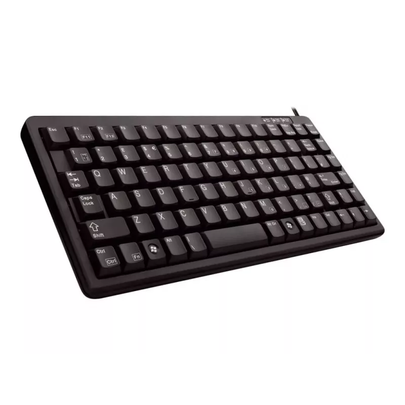 Klaviatūra CHERRY G84-4100 universali USB QWERTY JAV anglų juoda