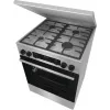 Gorenje GKS6C71XF Laisvai pastatoma viryklė su orkaite Sidabrinė