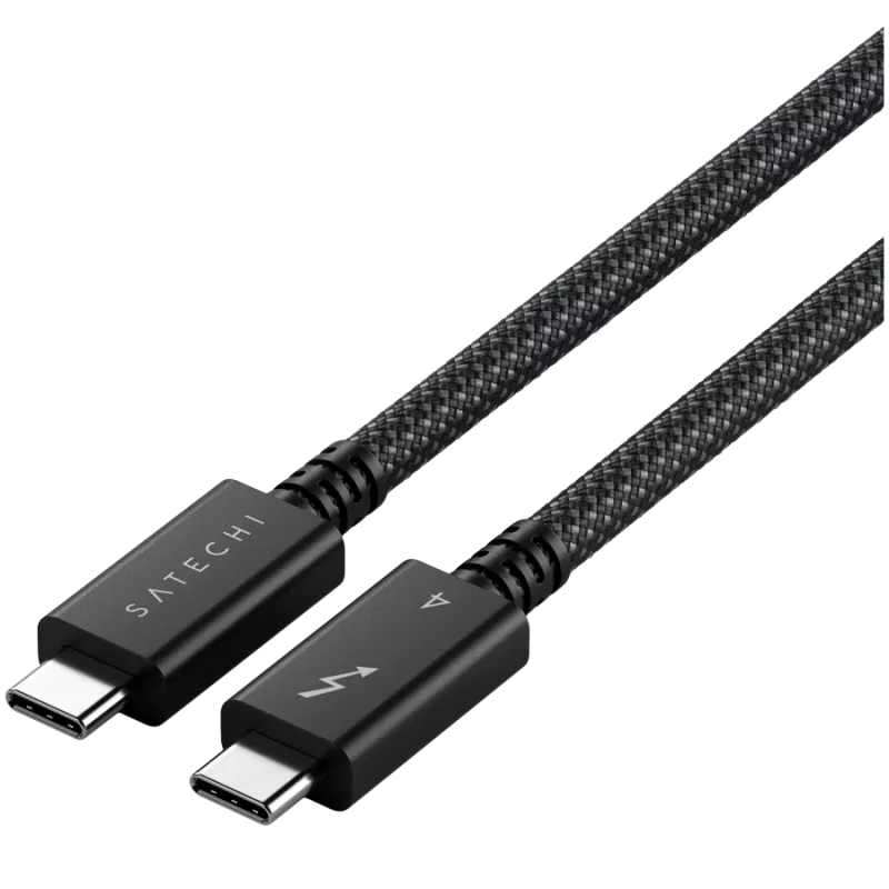Satechi ST-YTB100K Thunderbolt 4 laidas 1 m 40 Gbit/s Juodas