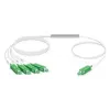Ubiquiti UF-SPLITTER-4, 1:4 skirstytuvas, SC/APC, G.657A1, 0,9 mm, 1,5 m