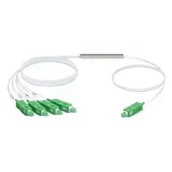 Ubiquiti UF-SPLITTER-4, 1:4 skirstytuvas, SC/APC, G.657A1, 0,9 mm, 1,5 m