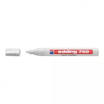 Markeris Edding 750 baltas blizgantis dažymui