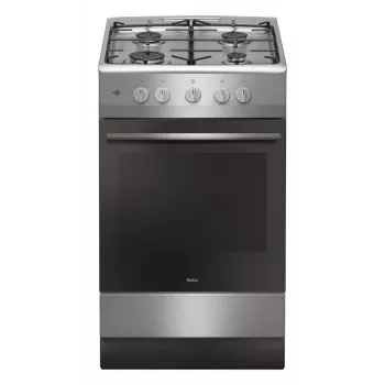 Dujinė viryklė Amica 57GGH4.23ZPF Xx, nerūdijantis plienas, 50 cm