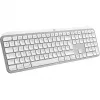 Logitech Master Series MX Keys S for Mac - pilno dydžio belaidė klaviatūra su foniniu apšvietimu, AZERTY prancūzų išdėstymu, šviesiai pilka (920-011626)