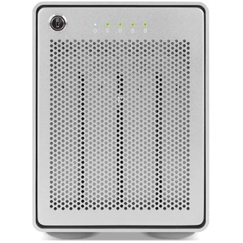 Mercury Elite Pro Quad, diskų korpusas, sidabro spalvos, USB 3.2 Gen 2, RAID paruoštas