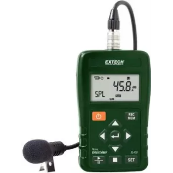 Extech garso lygio matuoklis su duomenų registravimu SL400 30 - 143 dB 20 Hz - 8 kHz (SL400)