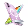 Dėklas Torras Pstand Series iPhone 16 Plus permatomas su integruota kojelė