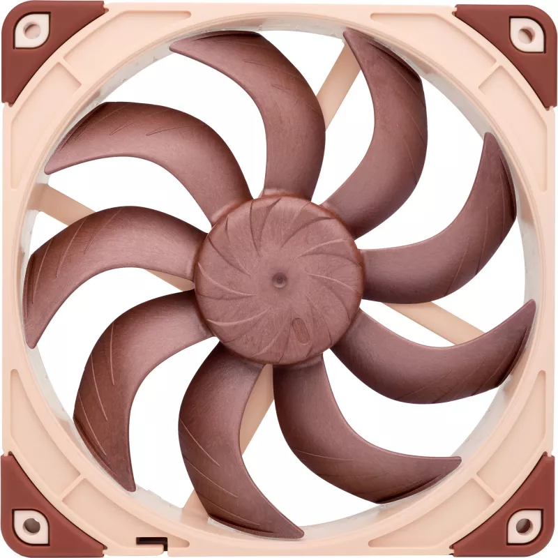Ventiliatorius Noctua NF-A14x25 G2 PWM 140 mm 1500 RPM SSO2 guolis 4 kontaktų PWM Smėlio spalvos