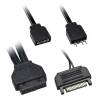 USB prijungimo modulis Lian Li LAN216-1 19 kontaktų baltas USB 3.0