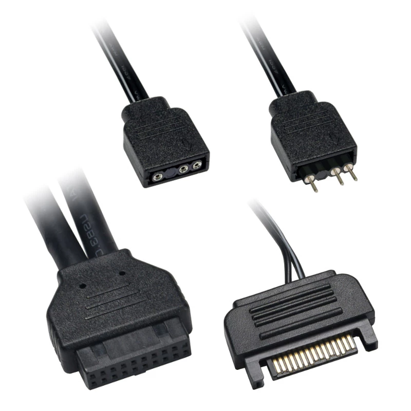 USB prijungimo modulis Lian Li LAN216-1 19 kontaktų baltas USB 3.0
