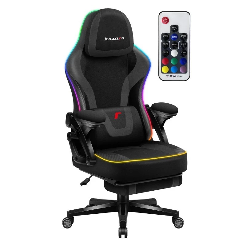 Žaidimų kėdė Huzaro HZ-FORCE 4.6 RGB Black Mesh