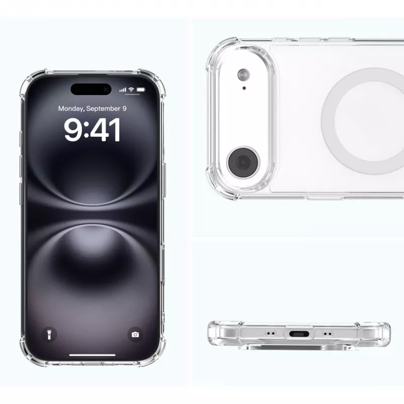 4smarts Ibiza Border Case Apple iPhone 17 Air 16,8 cm Skaidrus