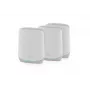 NETGEAR Orbi RBK763S Triju dažnių juostų (2.4 GHz / 5 GHz / 5 GHz) Wi-Fi 6 (802.11ax) tinklo sistema, balta, 3 vnt. - RBK763S-100EUS