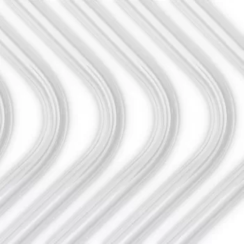EK Water Blocks EK-Loop Hard Tube 14/10mm akrilinis, lenktas 90 laipsnių - 80cm, 6 vnt