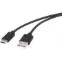 USB laidas Renkforce 1429649 — 1 m USB 2.0 A tipo į USB-C, auksuoti kontaktai
