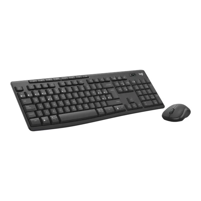 Logitech MK370 Combo for Business – belaidis klaviatūros ir pelės rinkinys, RF + Bluetooth, membraniniai klavišai