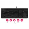 CHERRY KC 1000 klaviatūra Home USB Swiss Black