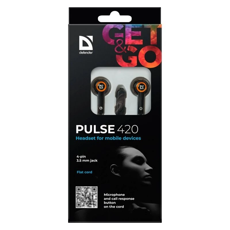 Ausinės Defender Pulse 420